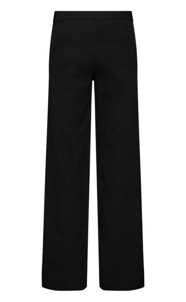 Freequent Bukser - Solvej Wide - Black