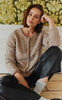 Freequent Cardigan - Grschrista - Simply Taupe Mel.