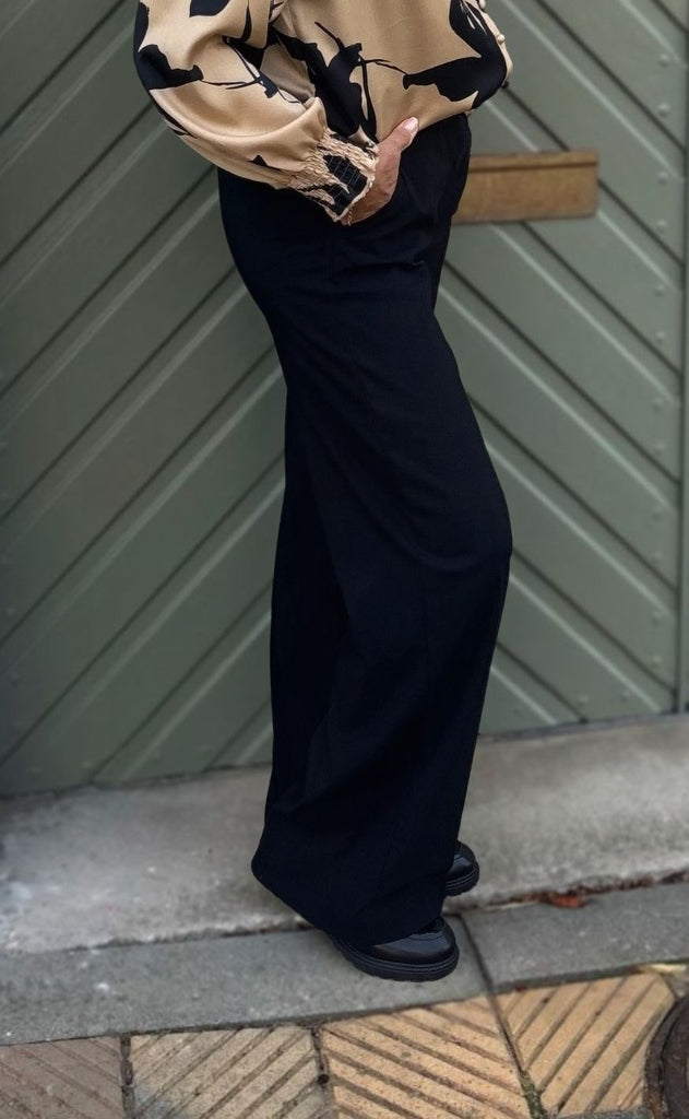 Freequent Bukser - Zago - Black