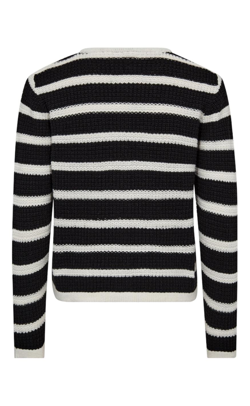 Freequent Cardigan - Cotla - Black W. Tofu