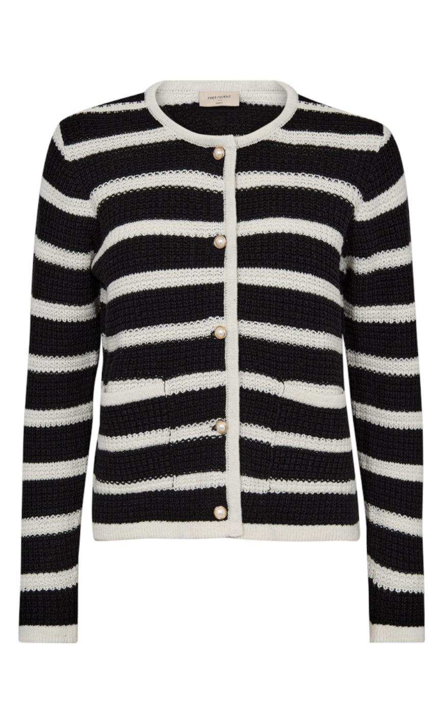 Freequent Cardigan - Cotla - Black W. Tofu
