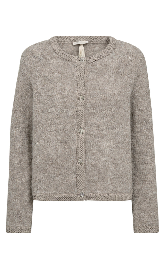 Freequent Cardigan - Grschrista - Simply Taupe Mel.