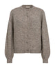 Freequent Cardigan - Louisa - Desert Taupe Melange