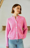 Freequent Cardigan - Louisa - Fuchsia Pink