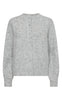 Freequent Cardigan - Louisa - Light Grey Melange