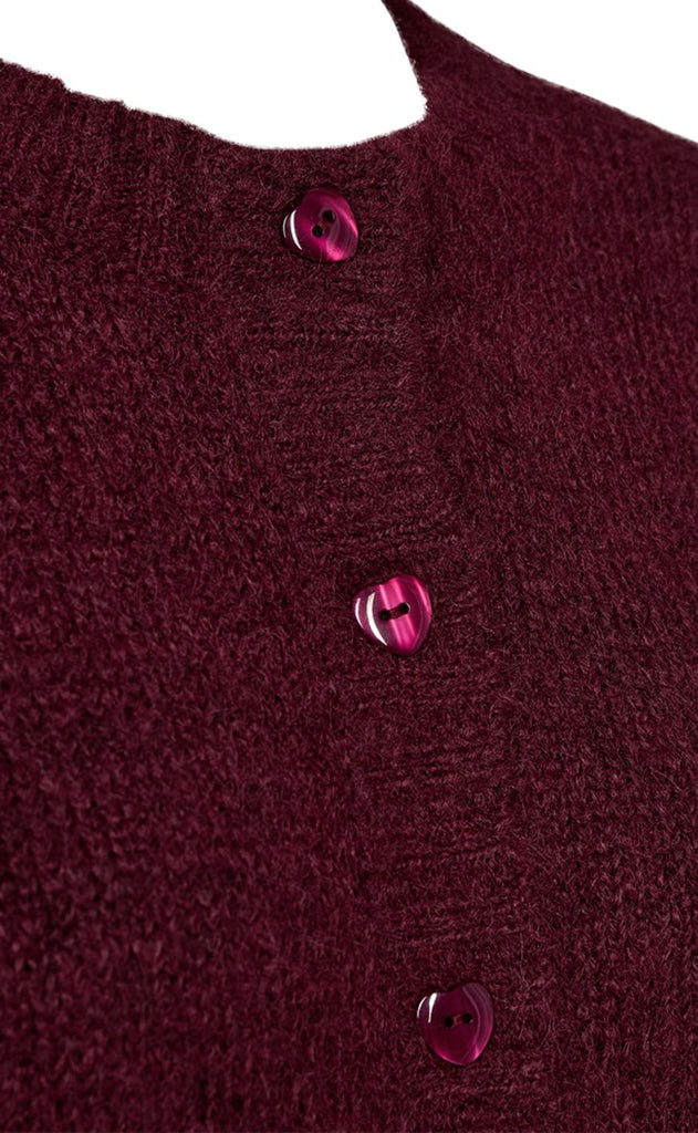 Freequent Cardigan - Louisa - Port Royale Melange