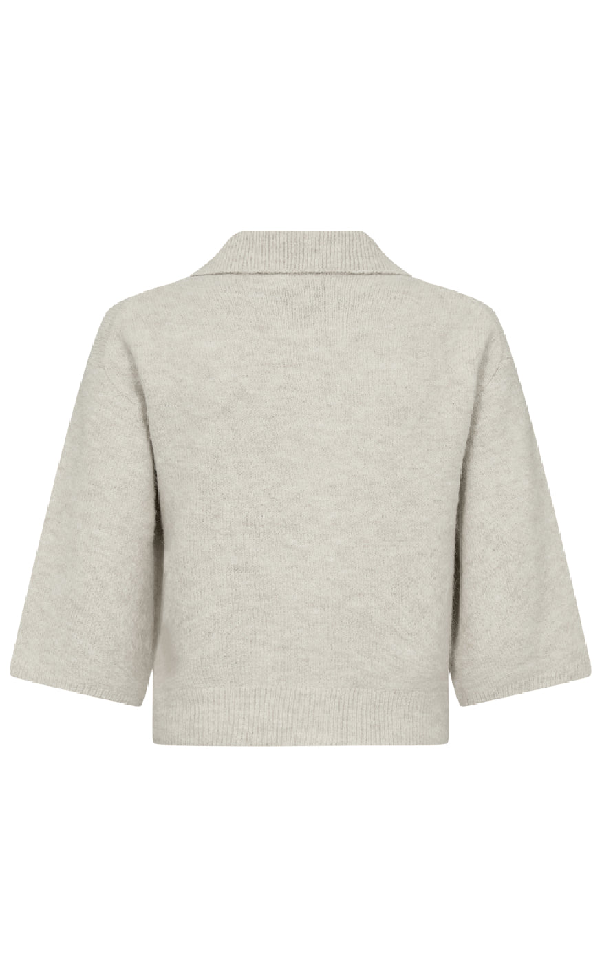 Freequent Cardigan - Sammie - Moonbeam Melange