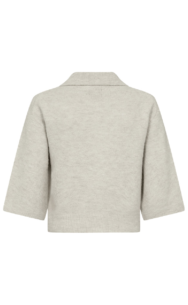 Freequent Cardigan - Sammie - Moonbeam Melange