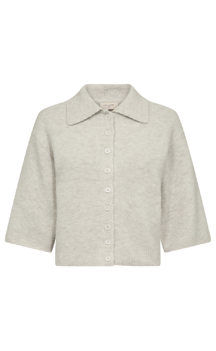 Freequent Cardigan - Sammie - Moonbeam Melange