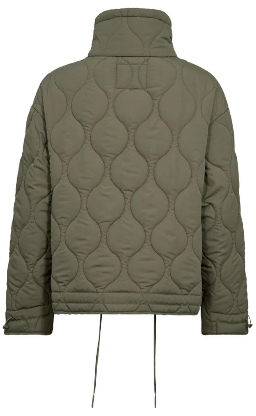 Freequent Jakke - Blob - Deep Lichen Green