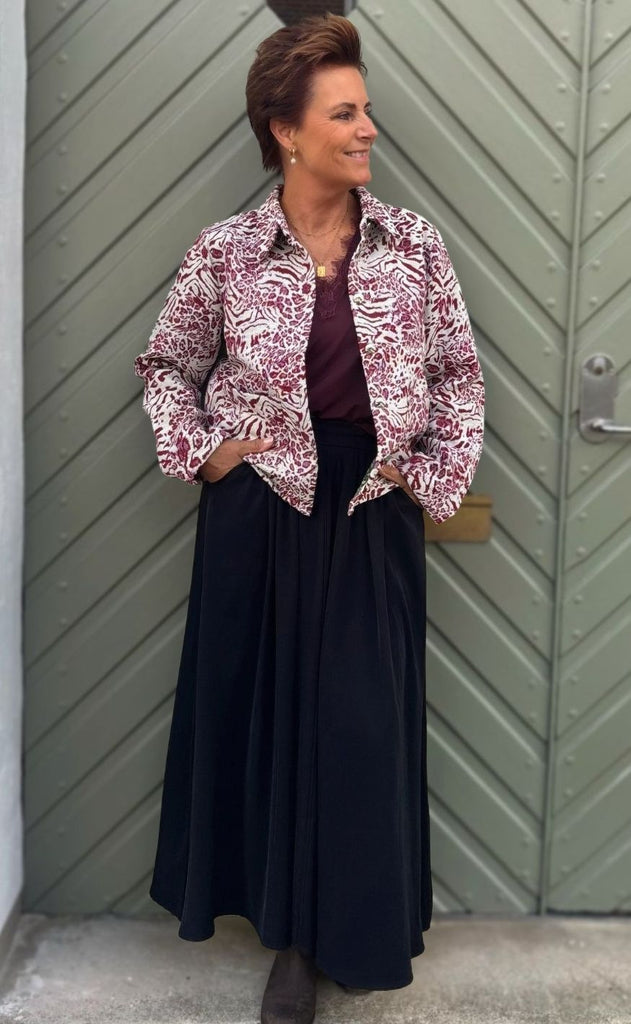 Freequent Jakke - Jady - Moonbeam w. Port Royale