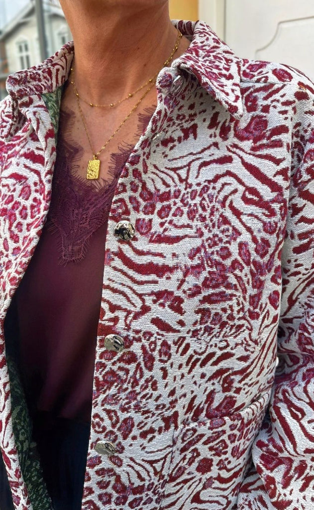 Freequent Jakke - Jady - Moonbeam w. Port Royale