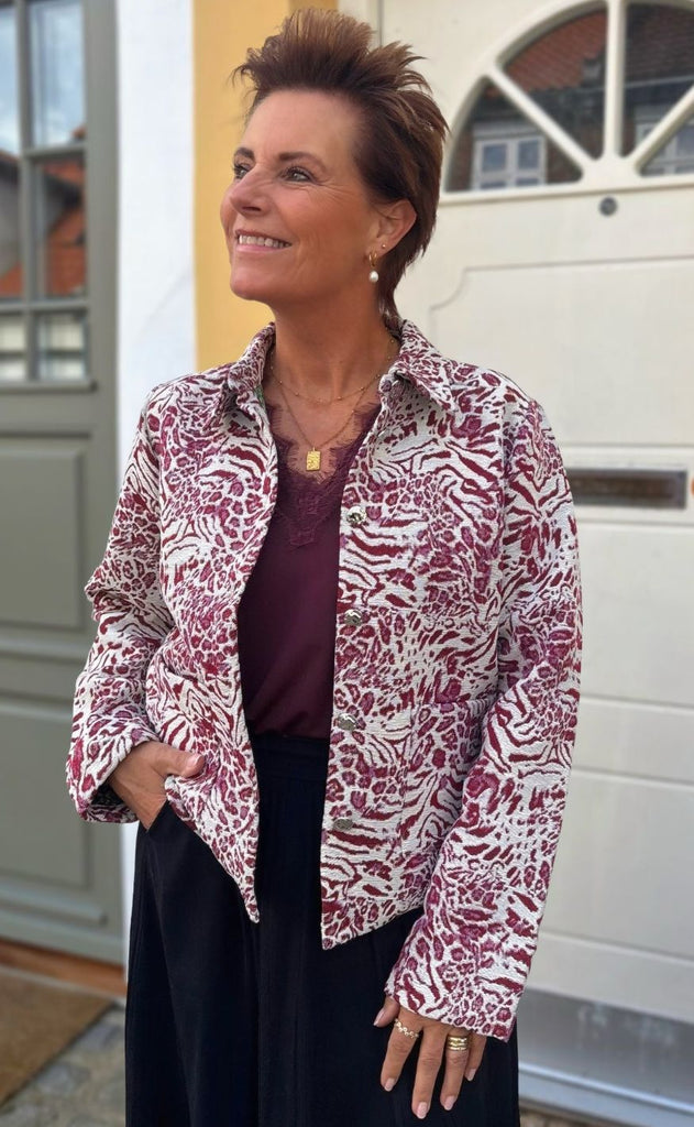 Freequent Jakke - Jady - Moonbeam w. Port Royale