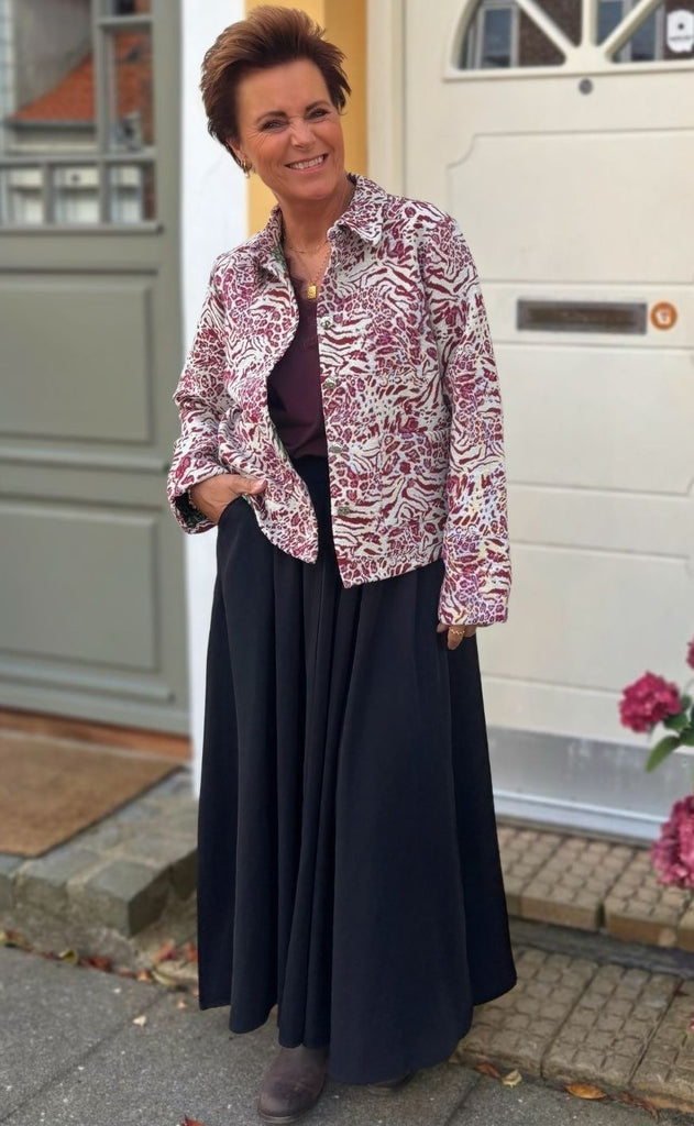 Freequent Jakke - Jady - Moonbeam w. Port Royale