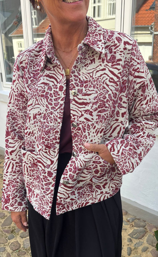 Freequent Jakke - Jady - Moonbeam w. Port Royale