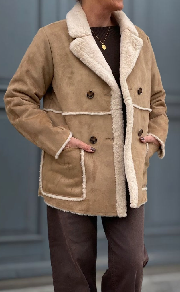 Freequent Jakke - Lamse - Thrush