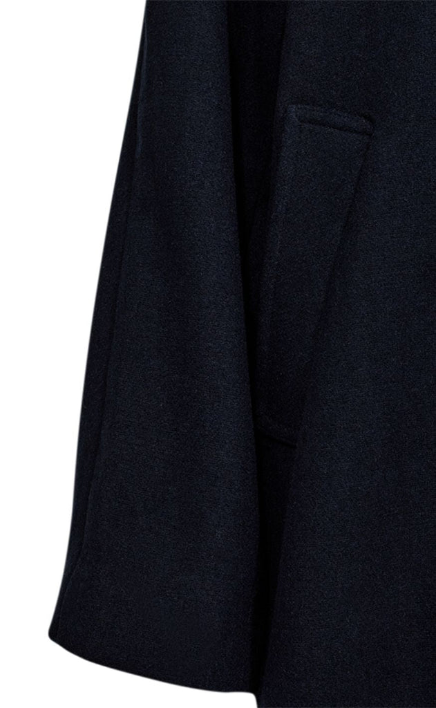 Freequent Jakke - Mellon Long - Navy Blazer