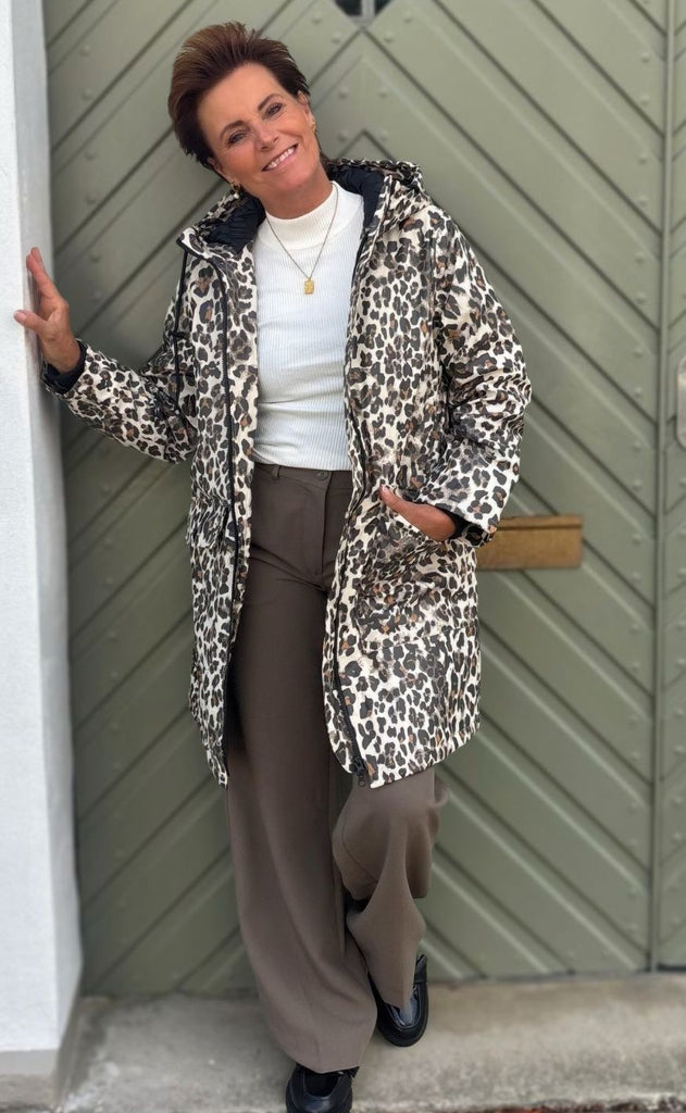 Freequent Jakke - Rain - Rainy Day w. Black