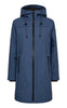 Freequent Jakke - Rain - Vintage Indigo
