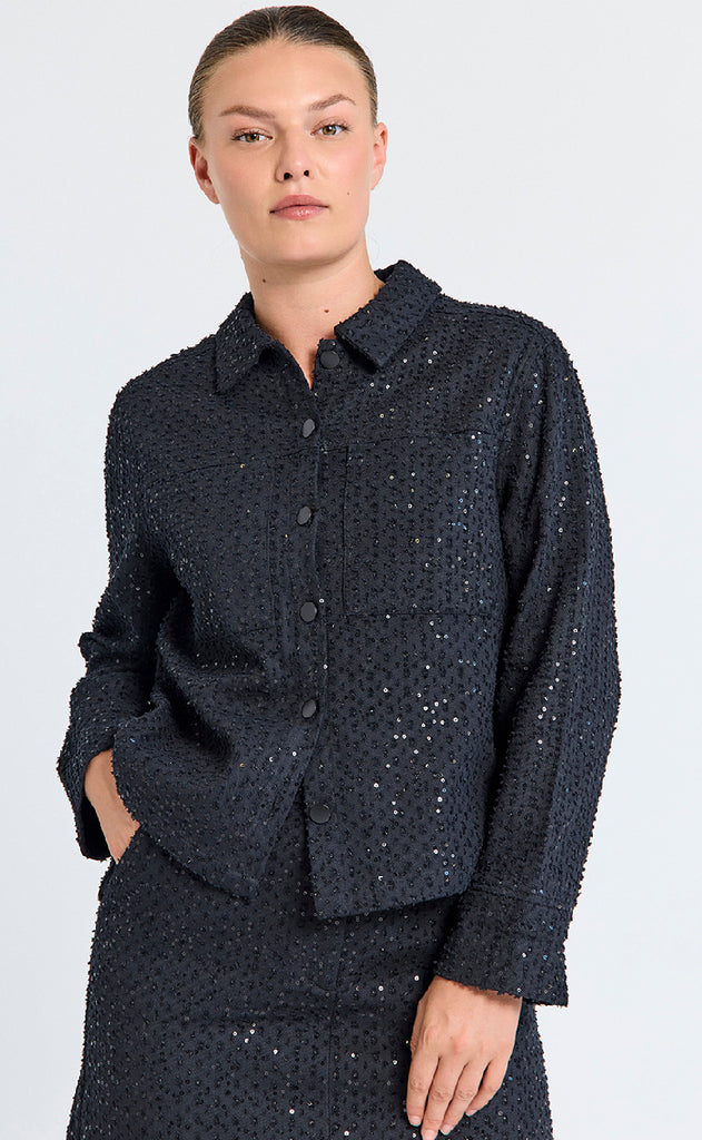 Freequent Jakke - Show - Black