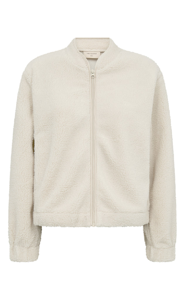 Freequent Jakke - Teddy - Moonbeam