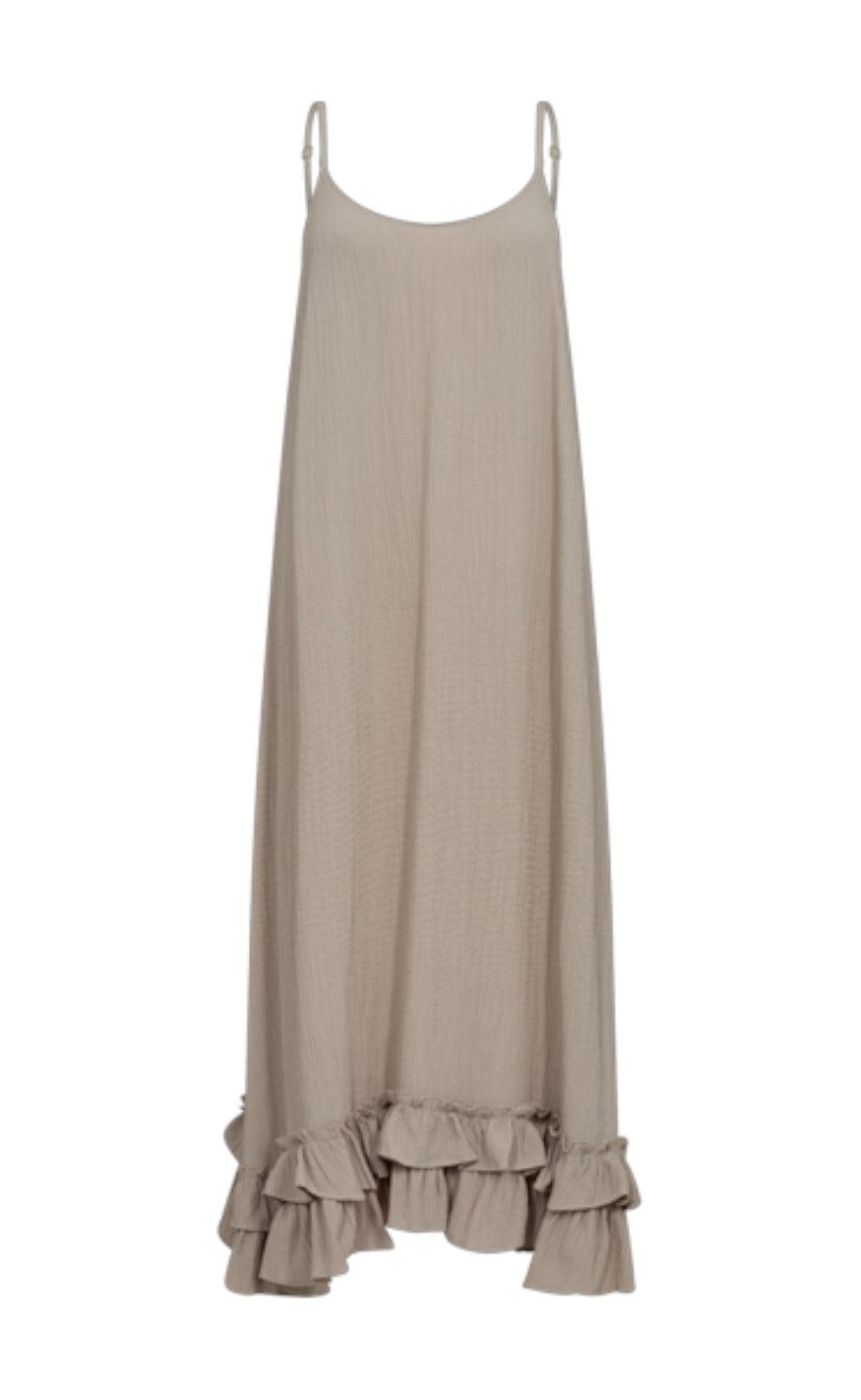 Freequent Kjole - Amia - Simply Taupe