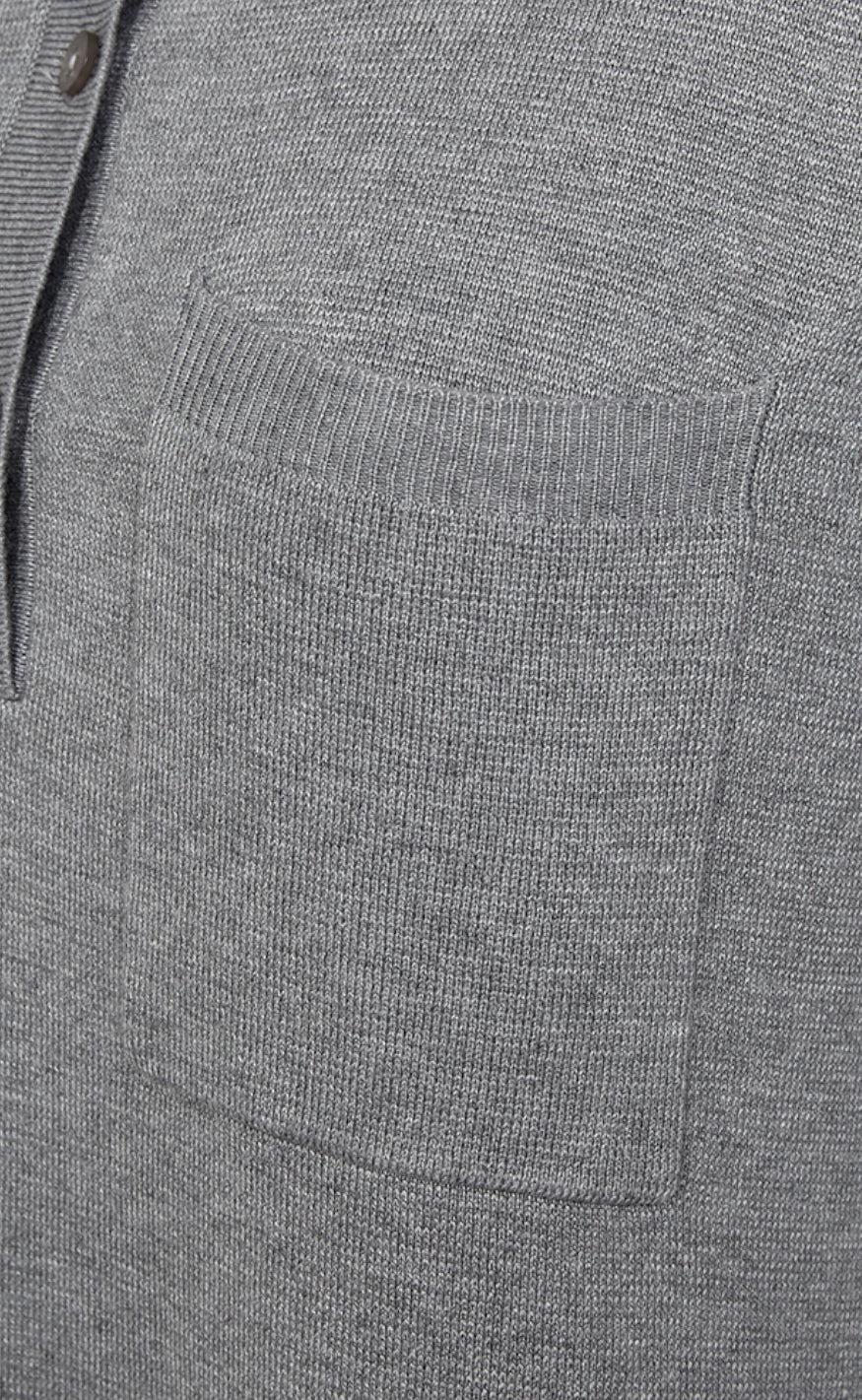 Freequent Kjole - Ani - Medium Grey Melange
