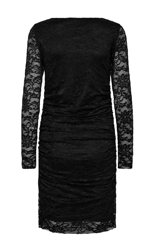 Freequent Kjole - Odessa - Black w. Black