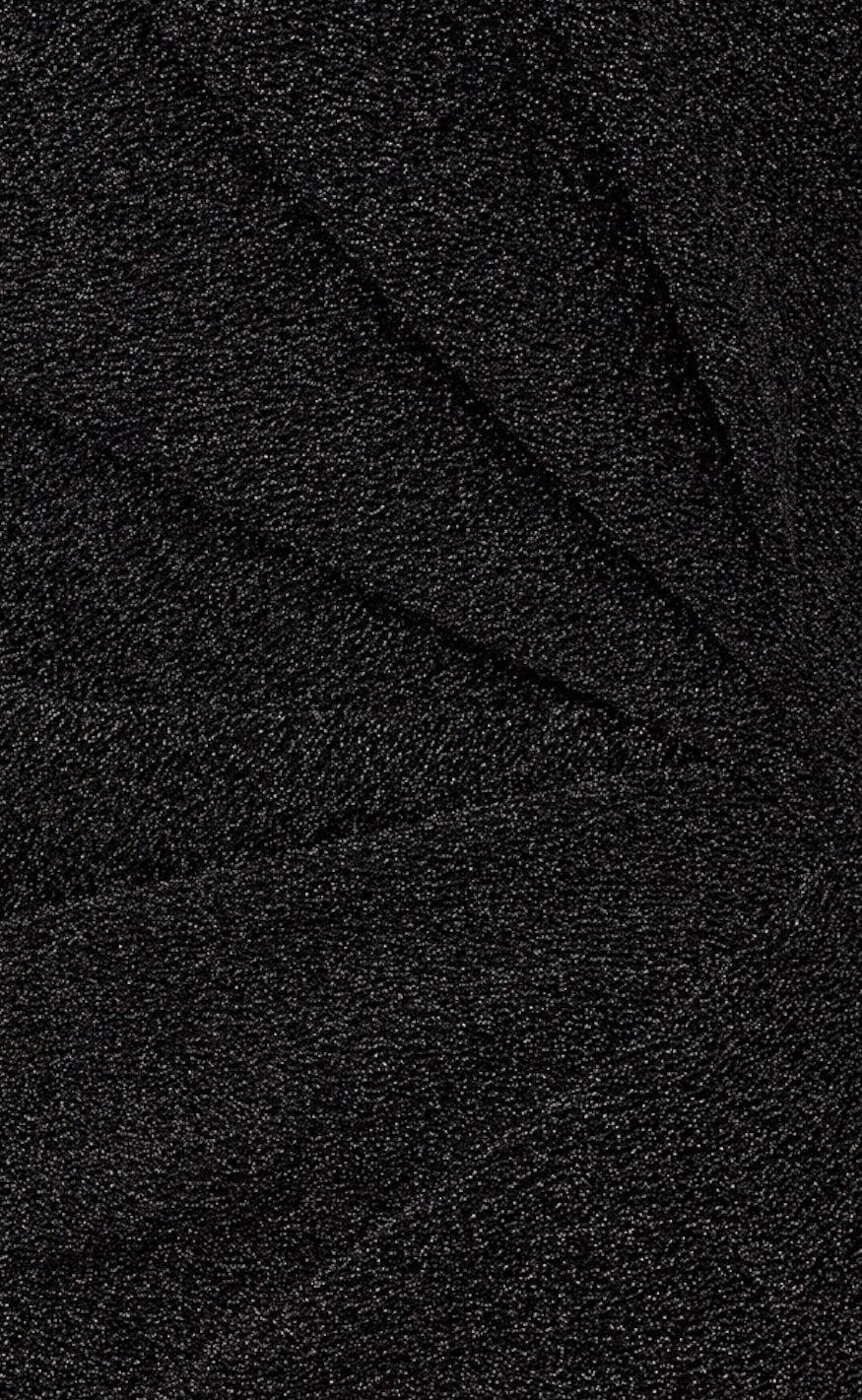 Freequent Kjole - Sissel - Black W. Black Metallic