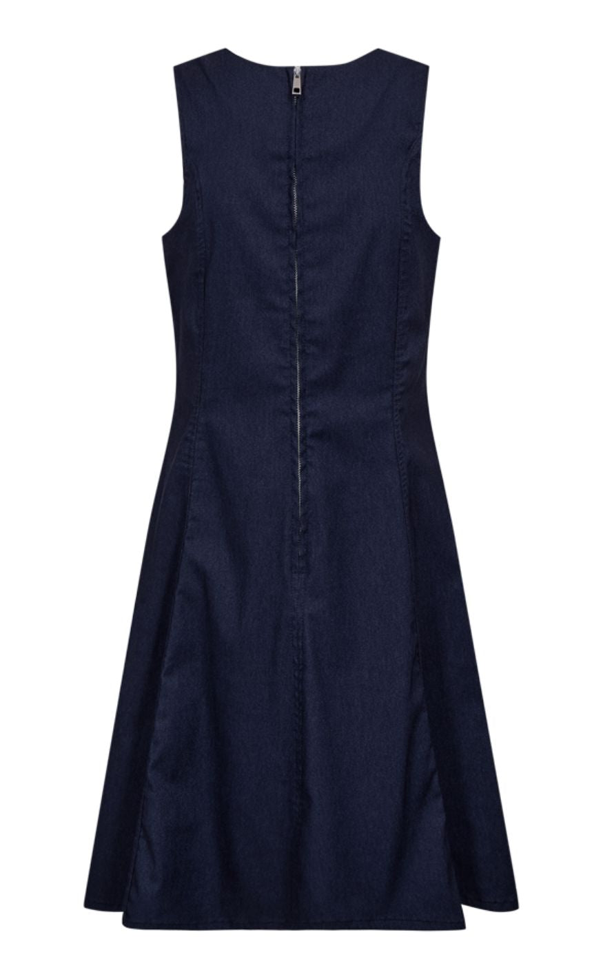 Freequent Kjole - Tonje - Navy Blazer Melange