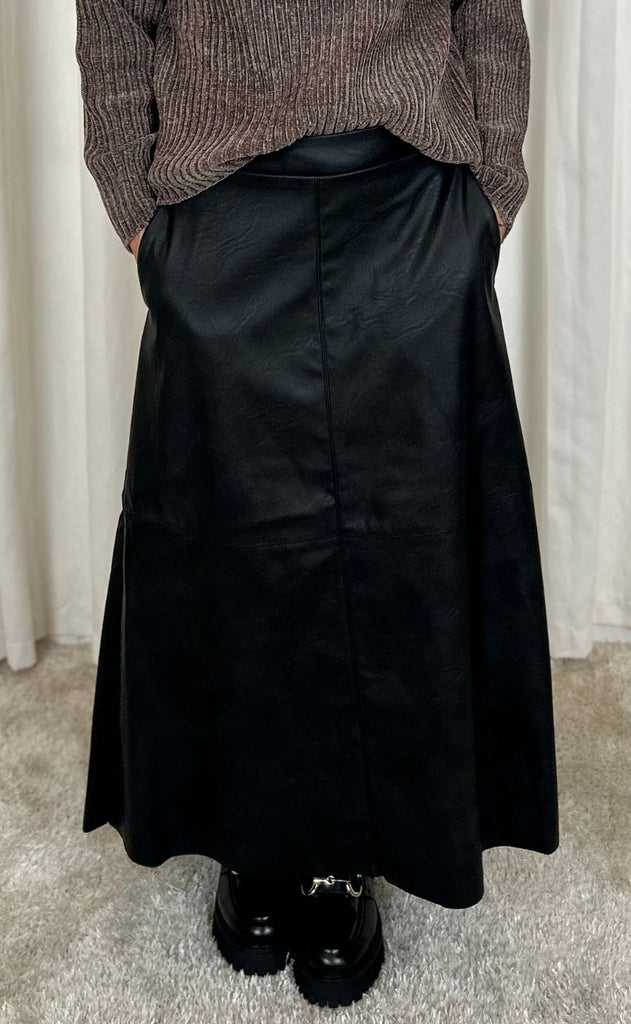 Freequent Nederdel - Harley - Black