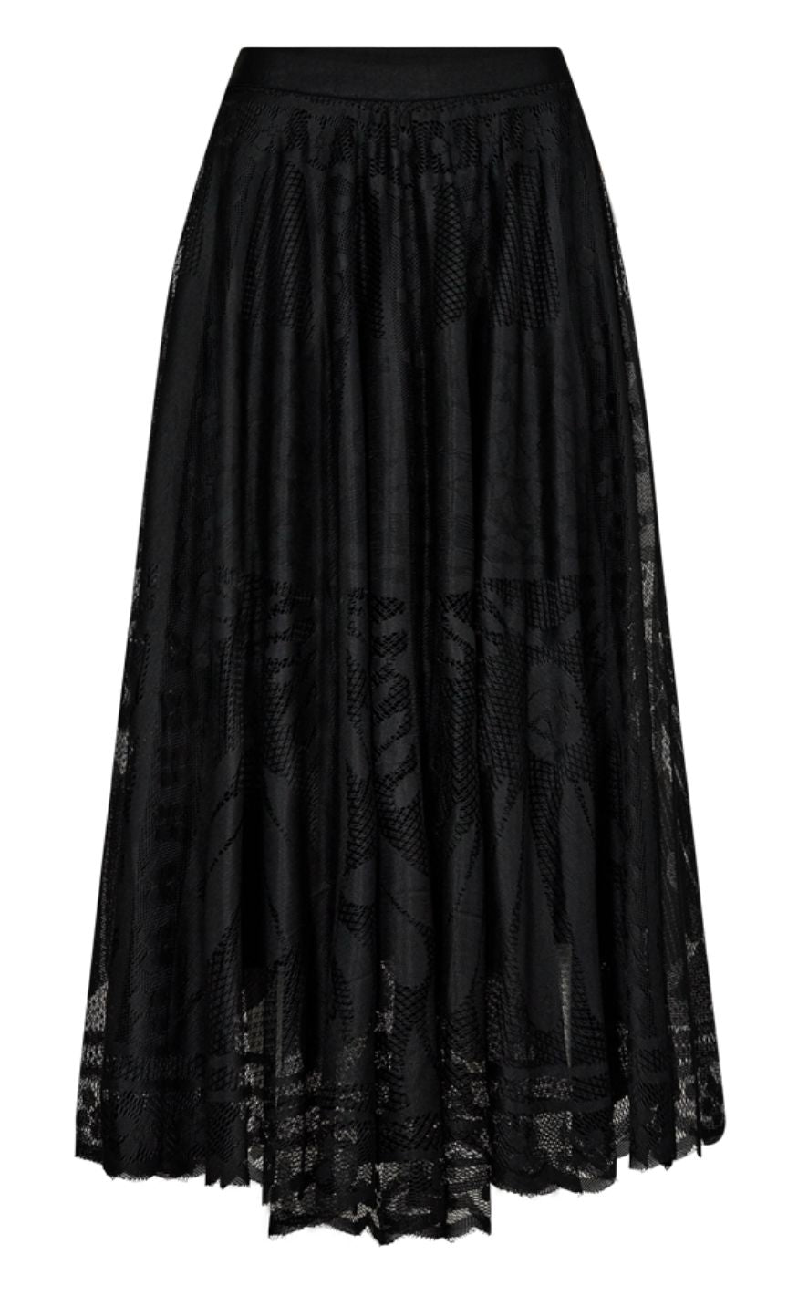 Freequent Nederdel - Lally - Black
