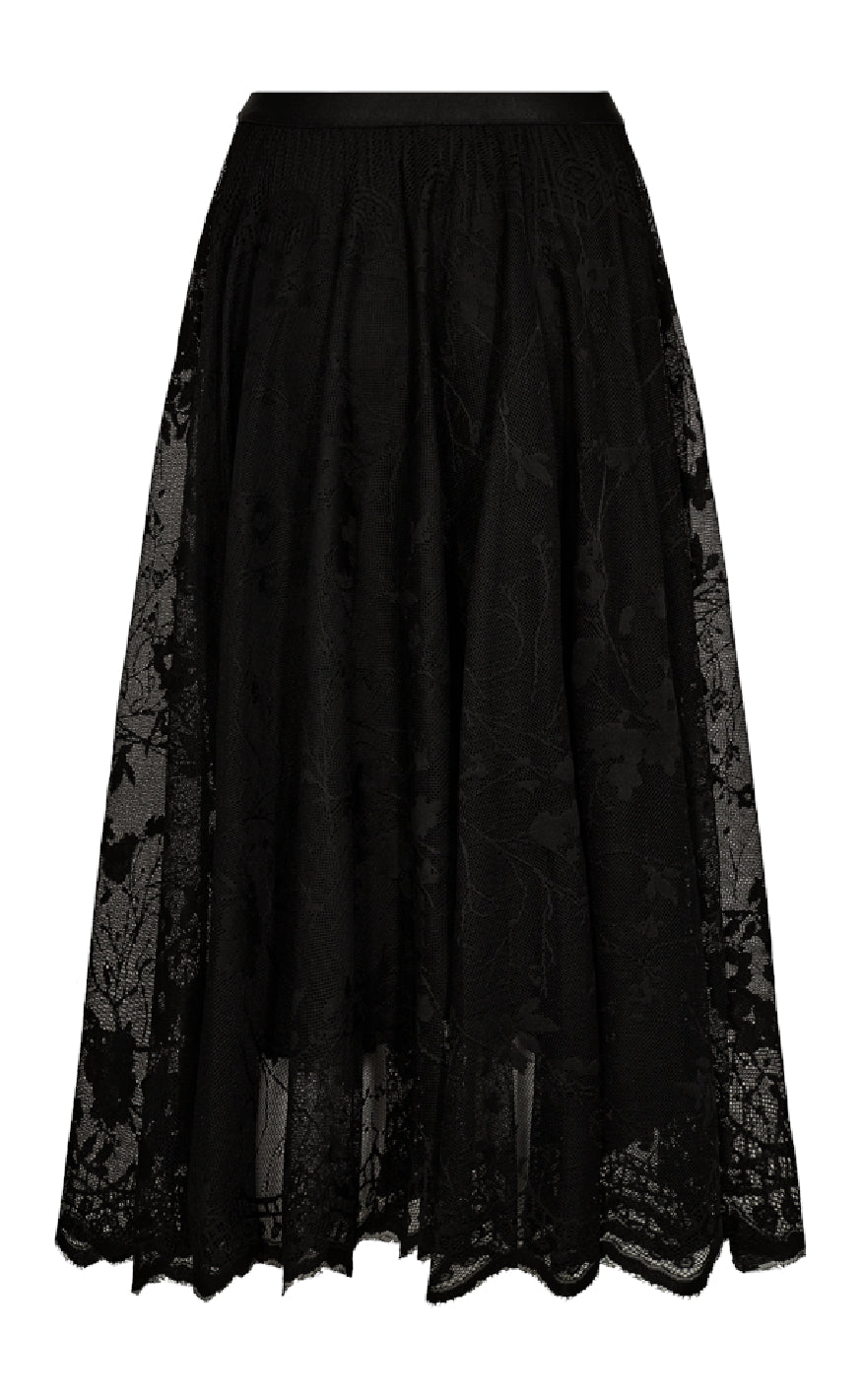 Freequent Nederdel - Lally - Black