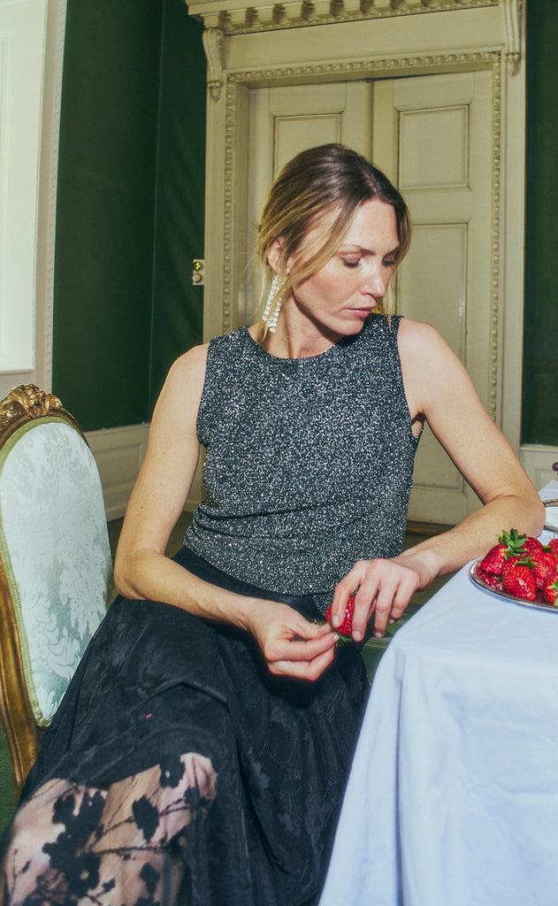 Freequent Nederdel - Lally - Black