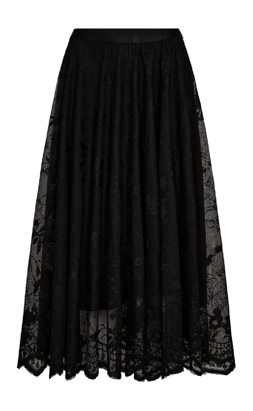Freequent Nederdel - Lally - Black