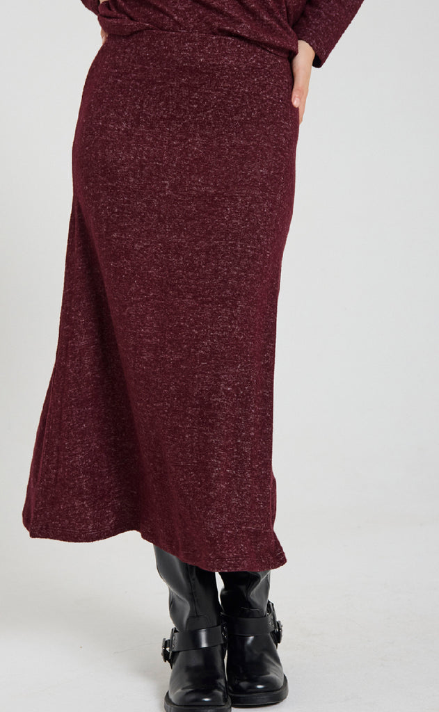 Freequent Nederdel - Laveco - Port Royale Melange