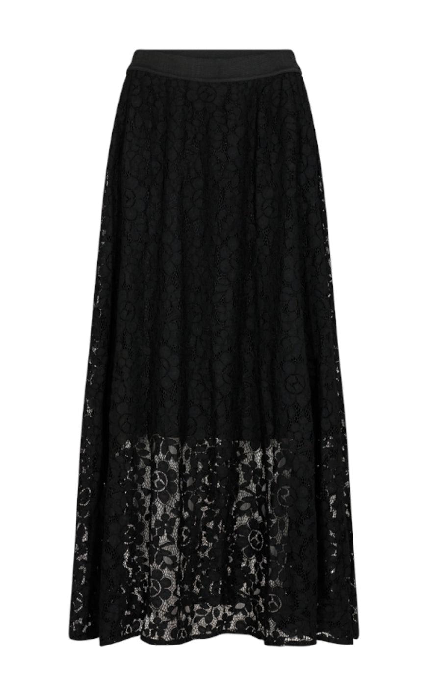Freequent Nederdel - Vialipa - Black