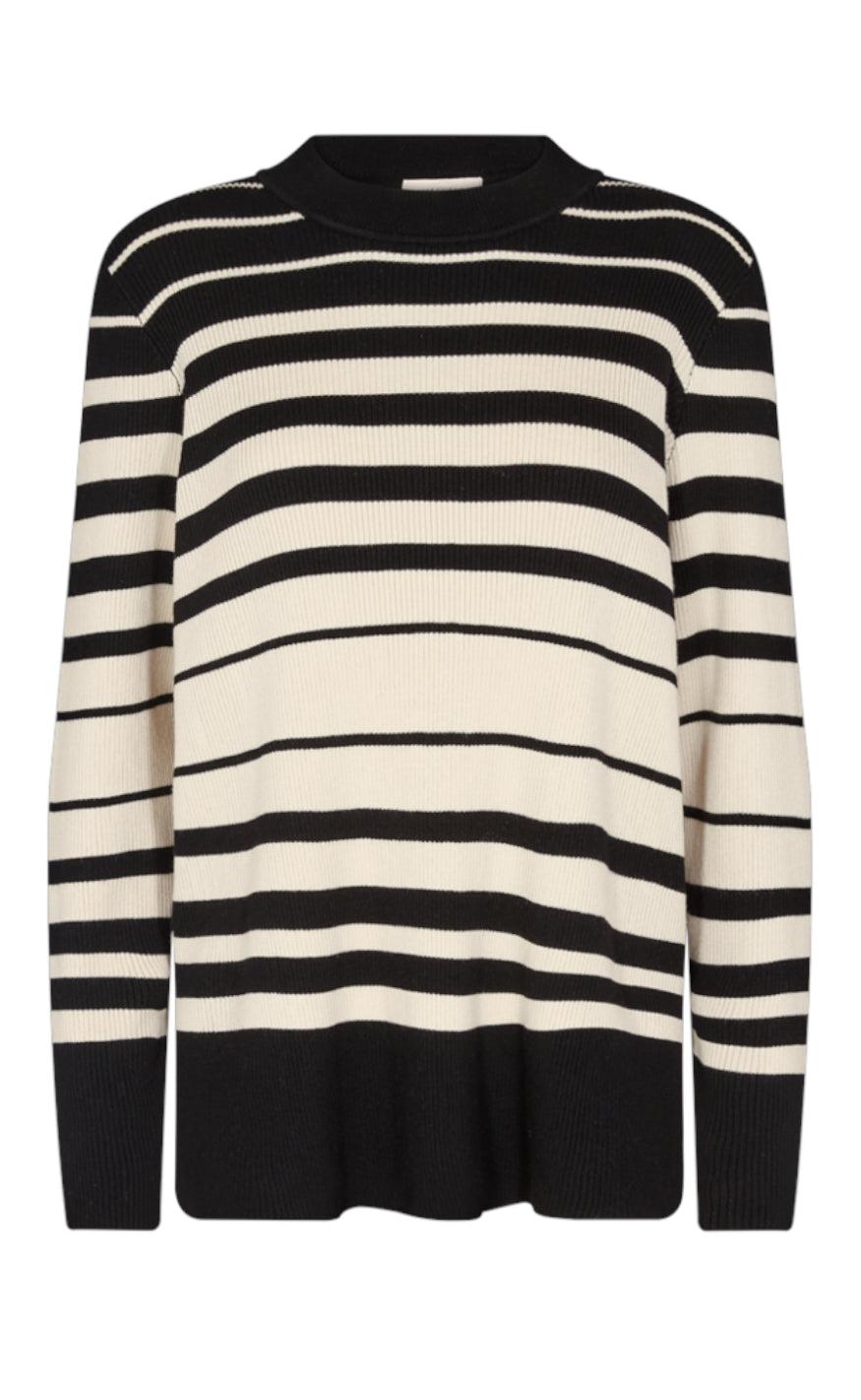 Freequent Pullover - Claudisse - Black W. Moonbeam