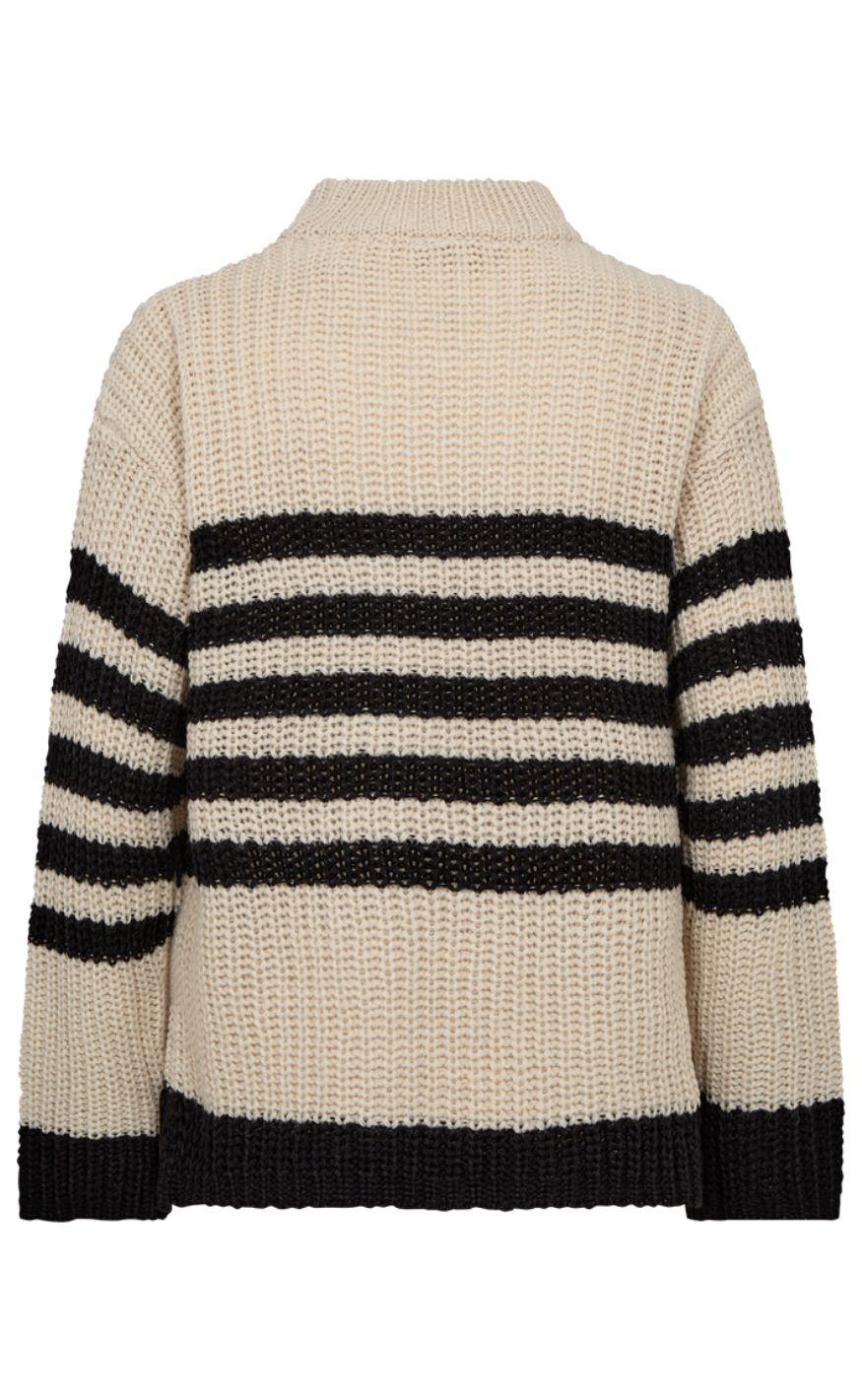 Freequent Pullover - Cox - Moonbeam W. Black