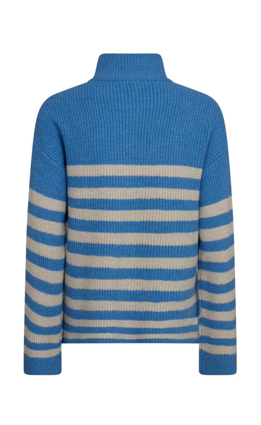 Freequent Pullover - Coxy - Azure Blue W. Moonbeam