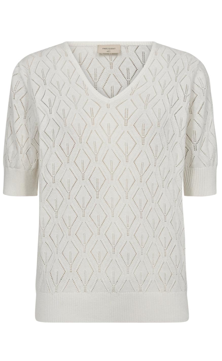 Freequent Pullover - Dodo - Off White