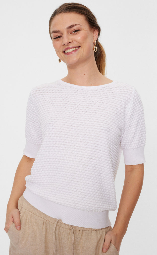 Freequent Pullover - Dodo Pu - Brilliant White