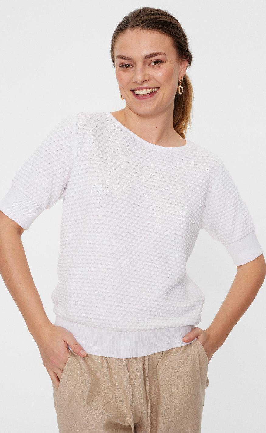 Freequent Pullover - Dodo Pu - Brilliant White