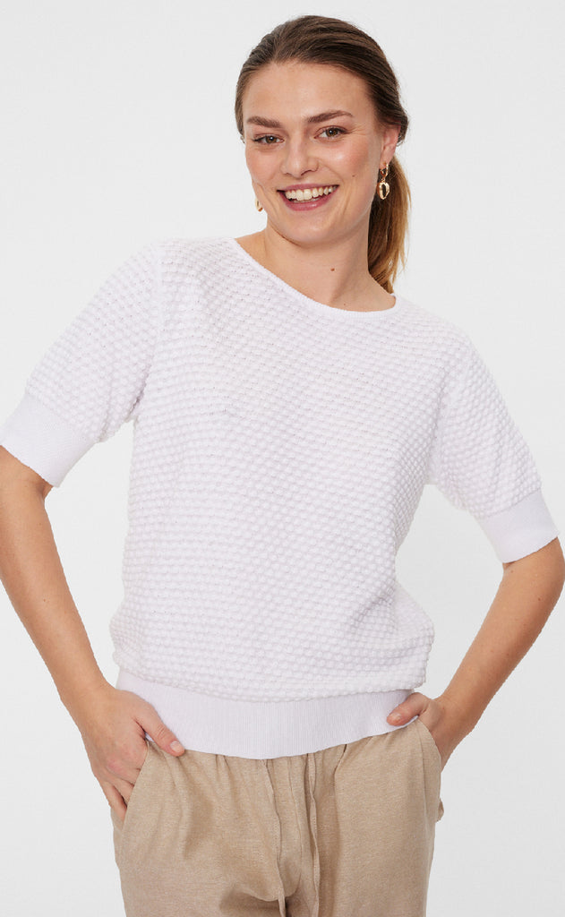 Freequent Pullover - Dodo Pu - Brilliant White