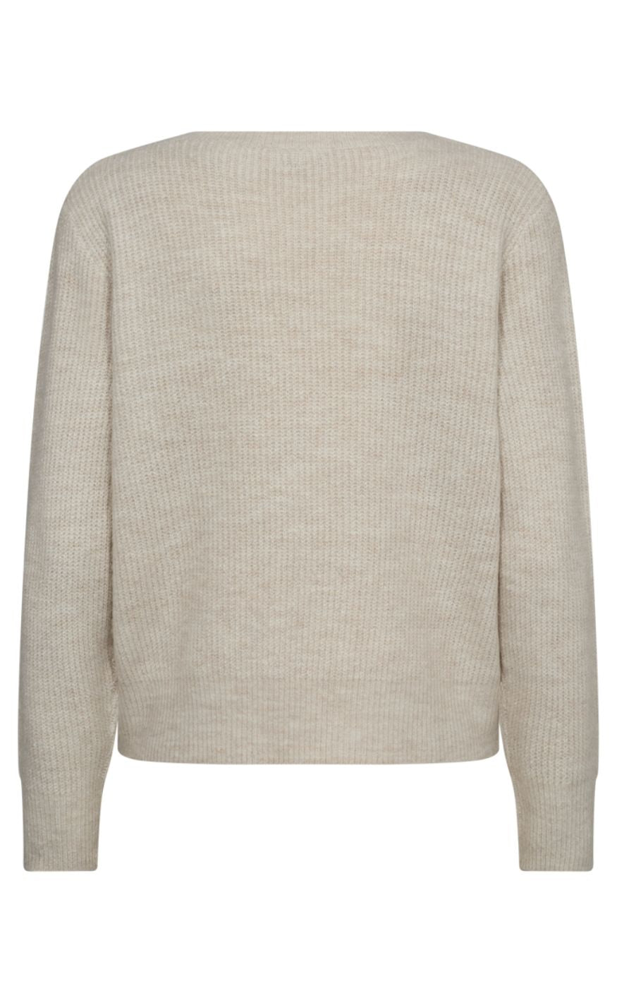 Freequent Pullover - Fringe - Moonbeam melange