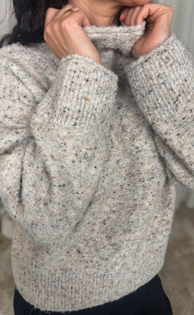 Freequent Pullover - Grsnemes - Moonbeam Melange