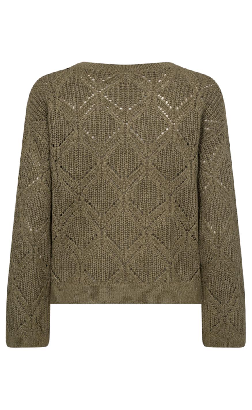 Freequent Pullover - Jazz - Deep Lichen Green Mel