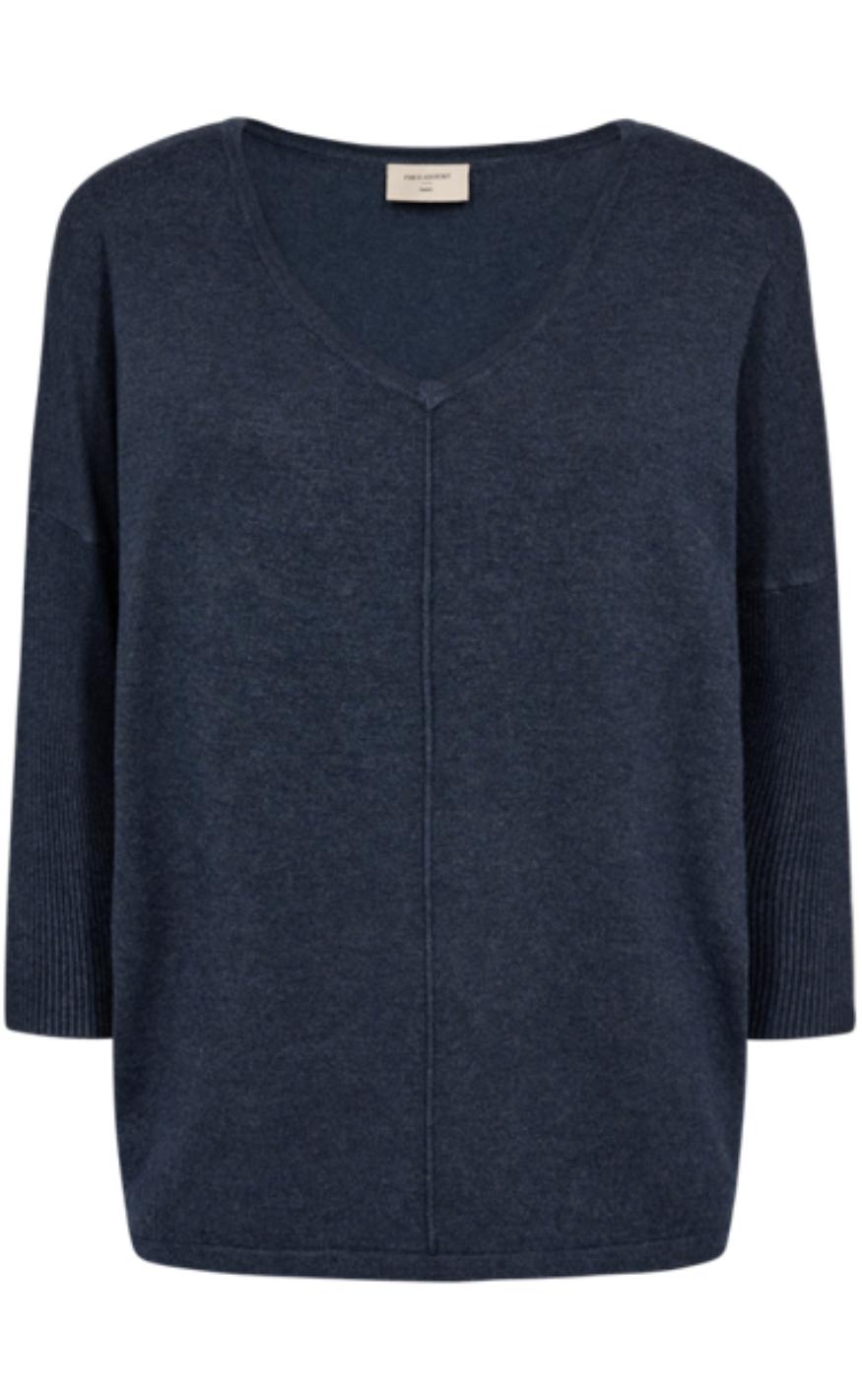 Freequent Pullover - Jone - Vintage Indigo Melange