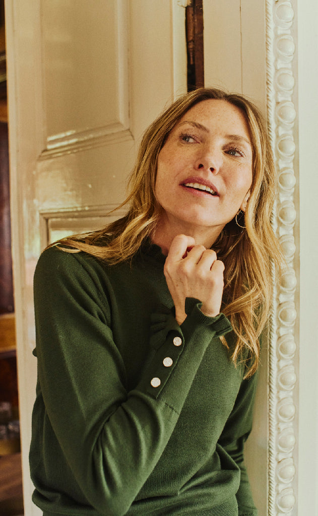 Freequent Pullover - Katie Frill - Kombu Green