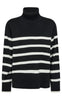 Freequent Pullover - Monday - Black W. Offwhite